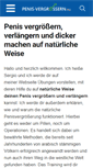 Mobile Screenshot of penis-vergroessern.org