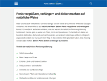 Tablet Screenshot of penis-vergroessern.org